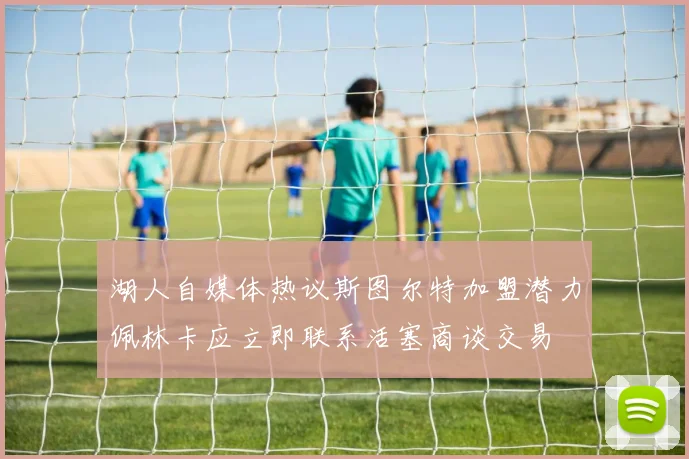 湖人自媒体热议斯图尔特加盟潜力佩林卡应立即联系活塞商谈交易